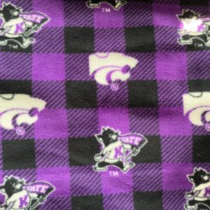 K-State Fleece Fabric Blanket